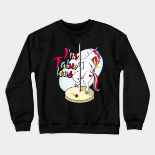 Fabulous Unicorn Crewneck Sweatshirt